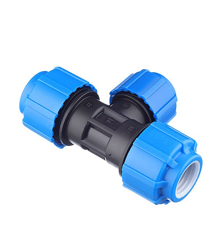 Тройник ПНД 25 х 20 х 25/90 переходной  (Р)