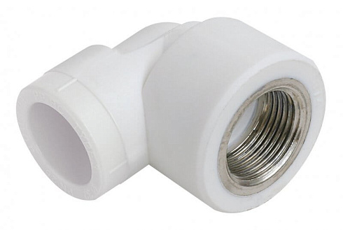 Угол 90° комб. с вн.р. PPR - 20 x 1/2