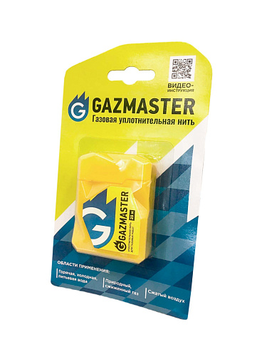 Нить газовая уплотнительная "GAZMASTER" 25м на блистере