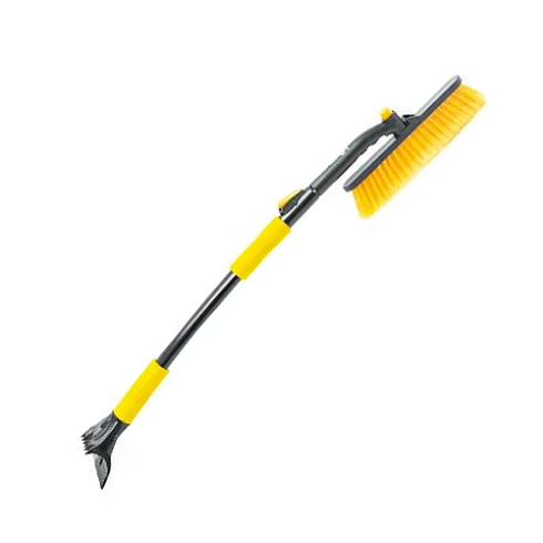 Щетка-сметка телескоп.рукоятка со скребком FROST-XXVII Black edition (L= 900-1250см) (8004194)