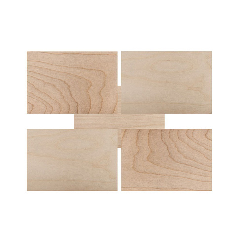 Доска для выжигания Rexant "Творческий без рисунка" (н-р 5шт 148х210мм) (12-0940)