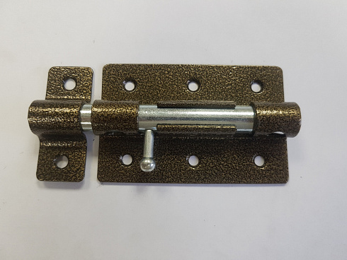 Задвижка на ворота ЗД-12 бронза