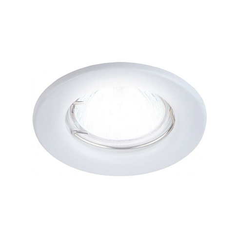 Светильник ST1 WH 50Вт MR16 12В точечн. штампован.бел ЭРА С0043797